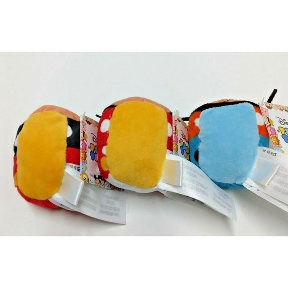 New Disney Mini Tsum Tsum Plush Lot of 3 | Mickey, Minnie, Goofy | w/Tags - Picture 6 of 12